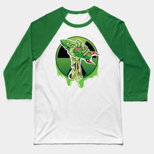 Rocket Zombie Baseball T-Shirt